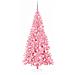 Albero di Natale con 300 LED con supporto Rosa 210 cm PVC - Foto miniatura 4
