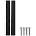 Maniglia per Mobili 429 pcs Nero 110 x 12 x 36 mm Ferro - Foto miniatura 5
