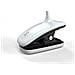 Lampada Da Scrivania Clip-on Ricaricabile A Anello - 28 Led, Luce Morbida 3 Temperature Dimmerabile, Collo Silicone 360°, Bianco - Foto miniatura 4