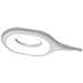 Lampada Da Scrivania Clip-on Ricaricabile A Anello - 28 Led, Luce Morbida 3 Temperature Dimmerabile, Collo Silicone 360°, Bianco - Foto miniatura 7