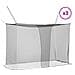 Zanzariera per letto 156 maglia 3 pcs Nero Poliestere - Foto miniatura 3