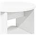 Mobile laterale Bianco Ø40 x 50 cm Legno ingegnerizzato - Foto miniatura 8