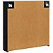 Mobiletto per specchio da bagno Rovere Nero 70 x 14,5 x 70 cm - Foto miniatura 8