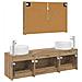 Set di mobili per il bagno 4 pcs Rovere Artigianale - Foto miniatura 7