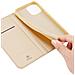Skin Pro Bookcase Tipo Custodia Iphone 13 Pro Dorata - Foto miniatura 5