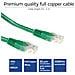 Cavo Rete ACT - Categoria 6 - for Dispositivo di rete - 1,50 m - 1 x RJ-45 Maschio Rete - 1 x RJ-45 Maschio Rete - Cavo patch - Verde - Foto miniatura 2