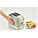 Tostapane Vintage a 2 Fette Potenza 810 W Colore Beige - Foto miniatura 4
