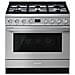 Cucina Elettrica CPF9GPX 6 Fuochi a Gas Forno Elettrico Dimensione 90 x 60 cm Colore Acciaio Inox - Foto miniatura 1