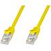 ICOC U6-6U-030-YET - Cavo di Rete Patch in Rame Cat. 6 Giallo UTP 3m - Foto miniatura 1