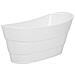Vasca Da Bagno Freestanding Ovale Bianca Buenavista - Foto miniatura 6