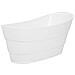 Vasca Da Bagno Freestanding Ovale Bianca Buenavista - Foto miniatura 14