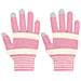 Guanti Pour Touchscreen Donna Fluidità Touch Conservata Akashi Rosa Fluo - Foto miniatura 1