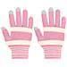 Guanti Pour Touchscreen Donna Fluidità Touch Conservata Akashi Rosa Fluo - Foto miniatura 10