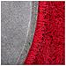 Tappeto Pelo Lungo Ø 140 Cm Rosso Cide - Foto miniatura 10