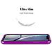 Cadorabo Custodia Compatibile Con Apple Iphone Xr In Viola - Coperchio Protettivo In Silicone Tpu Flessibile Con Design Spazzolato - Foto miniatura 2
