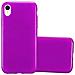 Cadorabo Custodia Compatibile Con Apple Iphone Xr In Viola - Coperchio Protettivo In Silicone Tpu Flessibile Con Design Spazzolato - Foto miniatura 5
