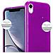 Cadorabo Custodia Compatibile Con Apple Iphone Xr In Viola - Coperchio Protettivo In Silicone Tpu Flessibile Con Design Spazzolato - Foto miniatura 8