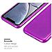 Cadorabo Custodia Compatibile Con Apple Iphone Xr In Viola - Coperchio Protettivo In Silicone Tpu Flessibile Con Design Spazzolato - Foto miniatura 9