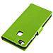 Custodia Compatibile Con Huawei P9 Lite In Verde Erbe - Coperchio Protettiva Con Chiusura Magnetica, Funzione Stand E Tasca Per Le Carte - Foto miniatura 8