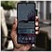 Custodia Samsung Galaxy A51 Sportellino A Specchio Supporto Video Nero - Foto miniatura 3