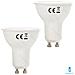 2x Lampadina Led Gu10 6w 6400k Bianco Freddo A+ 440lm Fascio 120° 160° A5 - Foto miniatura 1
