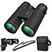High Power Binocolo Kylietech 12x42 Binoculare Per Gli Adulti Con Bak4 Prisma Fmc Lens Fogproof Impermeabile Grande Per Il Bird Watching Viaggio Sognare Hunting Concerti (smartphone Adattatore Incluso)  - Foto miniatura 1