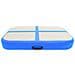 Tappetino Ginnastica Gonfiabile Con Pompa 60x100x20 Cm Pvc Blu - Foto miniatura 4