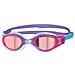 Goggle Color Phantom Elite Mirror Junior Regular Specchiata Rosso Blu / rosa - Foto miniatura 1
