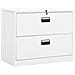 Armadio Classificatore Bianco 90x46x72,5 Cm In Acciaio - Foto miniatura 1