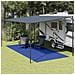 Tappeto Da Tenda 250x600 Cm Blu In Hdpe - Foto miniatura 2