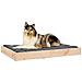 Cuccia Per Cani 91,5x64x9 Cm In Legno Massello Di Pino - Foto miniatura 5