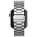 Modern Fit Band Per Apple Watch 4 / 5 / 6 / 7 / 8 / 9 / Se / Ultra (42 / 44 / 45 / 49 Mm) Argento - Foto miniatura 4