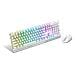 Tastiera e Mouse Gaming USB Meccanica Vigor GK30 Retroilluminata Colore Bianco (Layout Italiano) - Foto miniatura 1