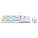 Tastiera e Mouse Gaming USB Meccanica Vigor GK30 Retroilluminata Colore Bianco (Layout Italiano) - Foto miniatura 4