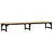 Supporto Monitor Rovere Sonoma 105x23x15,5 Cm Legno Multistrato - Foto miniatura 2