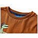Maglietta Da Bambino A Maniche Lunghe Con Stampa Dinosauro Cognac 116 - Foto miniatura 3