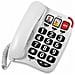 Telefono Fijo Para Personas Mayores - Teclas Xxl - Llamadas Con Una Sola Pulsacion - Volume De Timbre De 93db - Comp - Foto miniatura 1