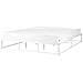 Letto Metallo Viry 180 X 200 Cm Bianco - Foto miniatura 4