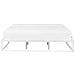 Letto Metallo Viry 180 X 200 Cm Bianco - Foto miniatura 5