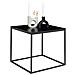 Tavolino Vita - Nero - Metallo - 45x45x45 Cm - Foto miniatura 1