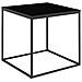 Tavolino Vita - Nero - Metallo - 45x45x45 Cm - Foto miniatura 3