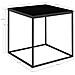 Tavolino Vita - Nero - Metallo - 45x45x45 Cm - Foto miniatura 6