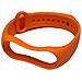 Universal Silicone Strap For Smart Bracelet Models - Sm6 Sm7 Sm8 / Xiaomi Mi Band 5 6 7 Orange - Foto miniatura 2