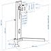 DB1401TN-B supporto da tavolo per Tv a schermo piatto 81,3 cm (32") Scrivania Nero, Rosso - Foto miniatura 12