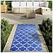 Tappeto Da Esterni Blu 80x150 Cm In Pp - Foto miniatura 3