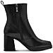 Heeled Booties Stivaletti Pelle Scarpe Donna Nero Eu 40, 1-25360-43 003 - Foto miniatura 3