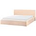 Letto Contenitore Bouclé Orbey 180 X 200 Cm Beige - Foto miniatura 4
