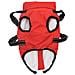 Cappotto Cani Imbracatura Impermeabile Riflettente Rosso L36 - Foto miniatura 5