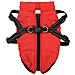 Cappotto Cani Imbracatura Impermeabile Riflettente Rosso L36 - Foto miniatura 2