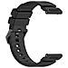 Cinturino Ufficiale Per Ticwatch Atlas 24mm, Silicone Bianco Stile Armatura, Compatibile Con Ticwatch Atlas /pro5 Enduro /itouch Air3 Black - Foto miniatura 1